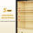 Camerion 72" Tall Modern Arched Cabinet with Glass Doors and  Auto Sensor Light-250079442