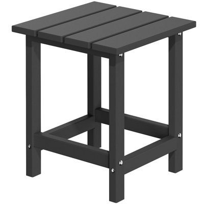 Table de bout Adirondack - Table d'appoint d'extérieur résistante aux intempéries pour patio