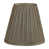 Simili soie plissée couleur taupe dorée est en rupture de stock
