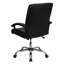 Chaise de bureau pivotante avec accoudoirs LeatherSoft -30772741