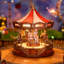 Rolife Classic Carousel Music Boxes Easy Assemble 3D Wooden Puzzle Moveable Design With Light Xmas Gifts For Family