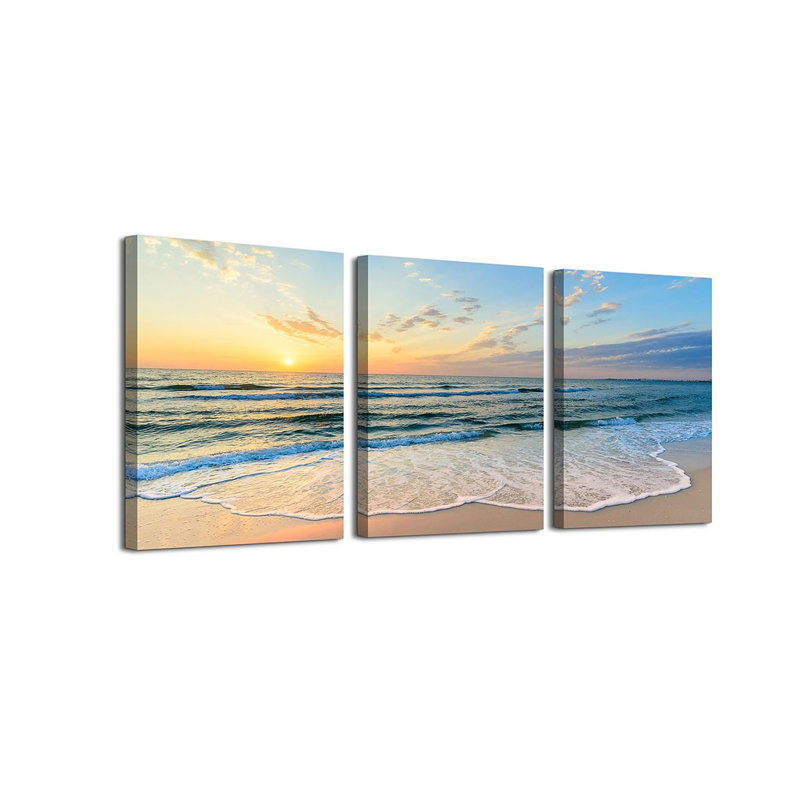 3 Piece Wrapped Canvas Print