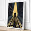 Solitary Path Industrial - Wrapped Canvas-677271050-677271095