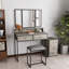 Kimberlee Dressing Table with Mirror-1236590508