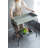 Galvanized Tray Table Accent Table