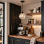 1 Glass and Iron Chandelier-2091181690