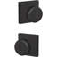 Bowery Double Dummy Knob with Collins Trim-29831414