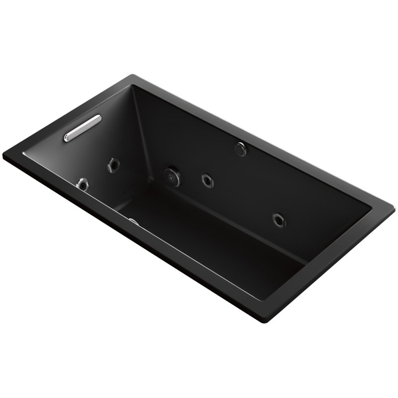 Baignoire tourbillon 60 po. X 32 po., Noir