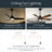 Sola 54" Matte White LED Ceiling Fan-773059936-773059948