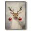 Art des Fêtes de Noël - série 2 - CECXCVII, reproduction encadrée - bois massif-1976902330