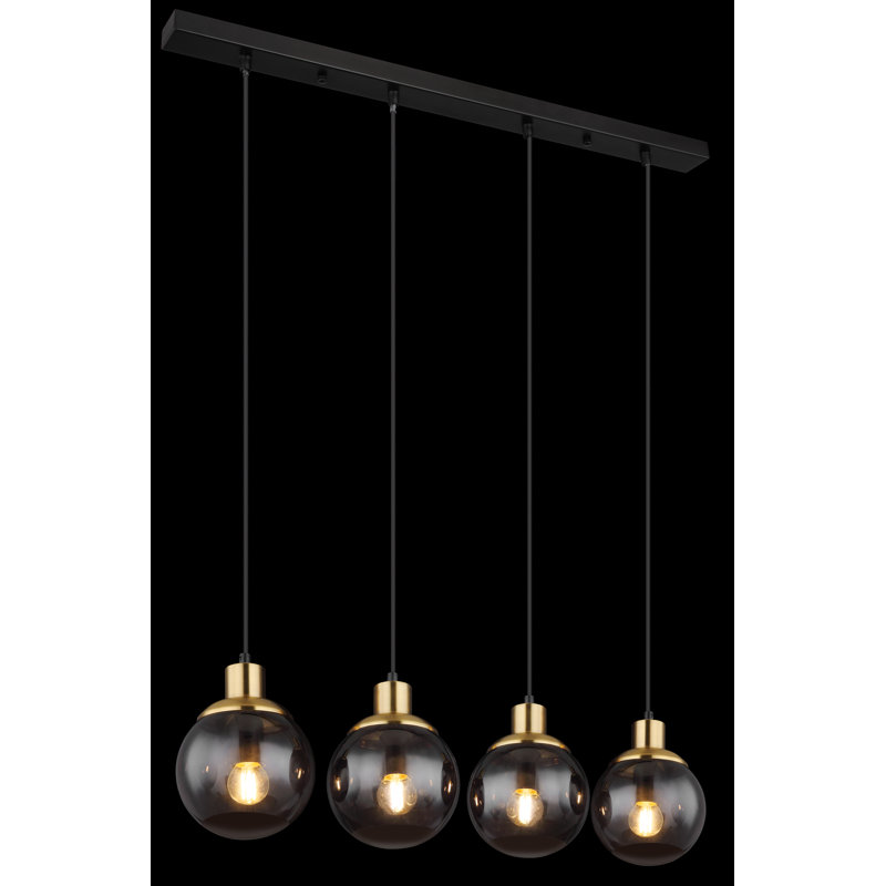 Mukesh 4 - Light Matte Black Pendant