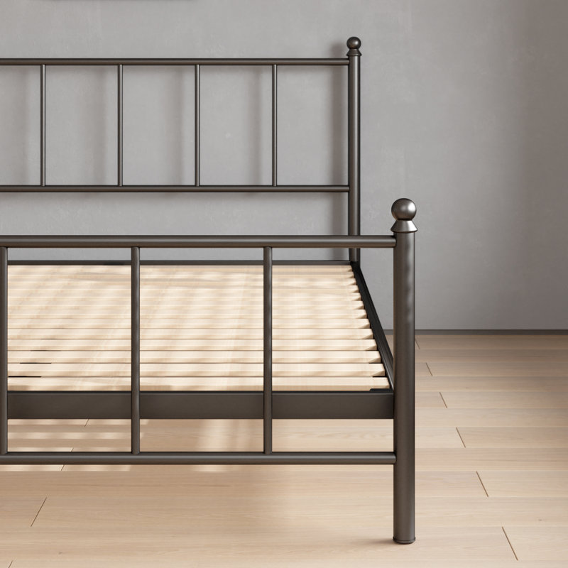 Metal Slat Bed, Queen