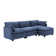 Redenius L-Shape Boucle Upholstered Sectional Sofa With Armrest