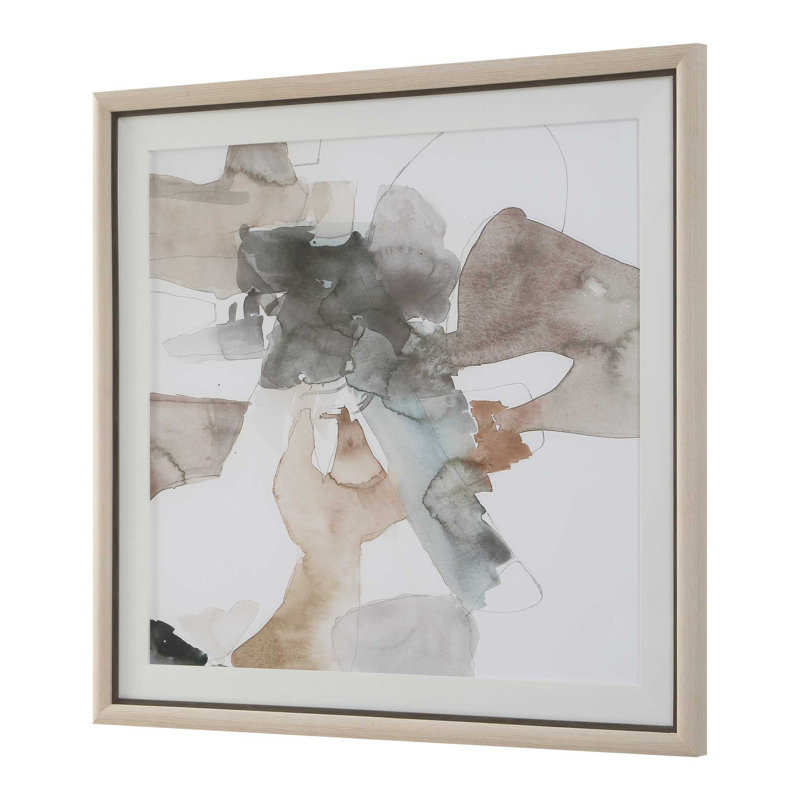 Uttermost Cohesion Framed Abstract Print