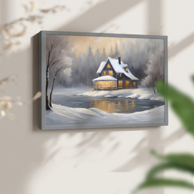 Vintage Landscapes-CXLV -Framed Print - Restickable
