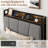 Bed Frame with 2 Storage Drawers and Charging Station-585976917