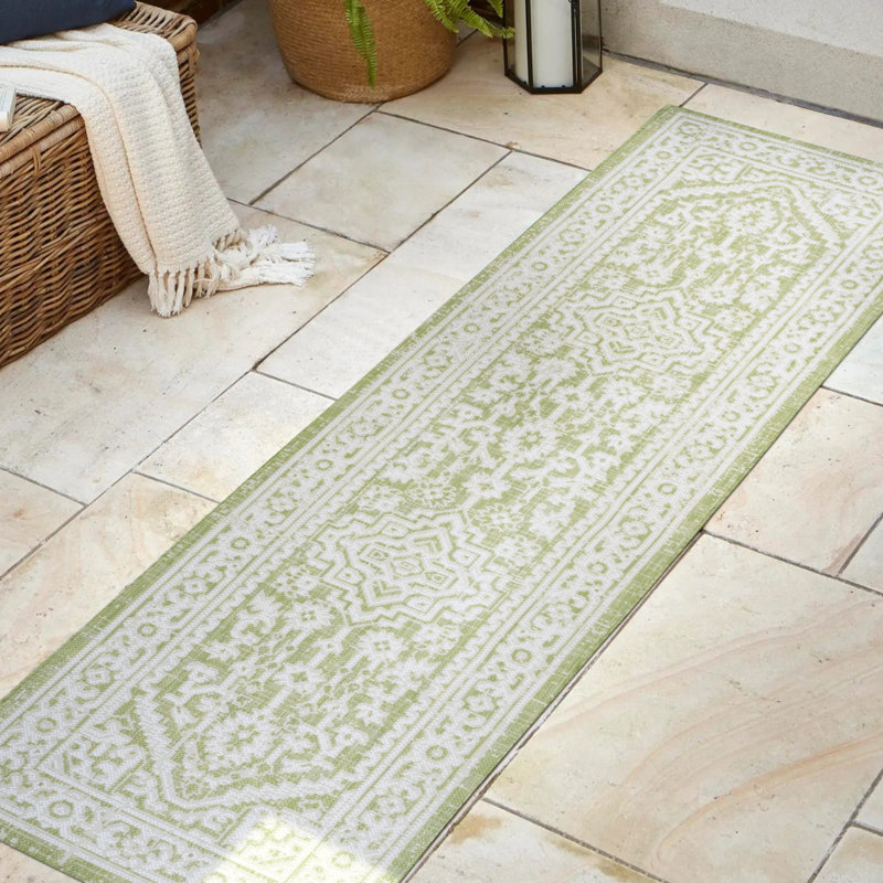 Tapis intérieur / extérieur Moten, Tapis de couloir 2 pi 2 po x 8 pi