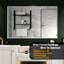Miroir de salle de bain mural 40x30inch