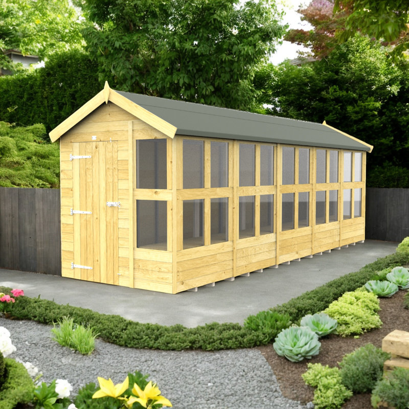 20ft x 6ft Apex Potting Shed