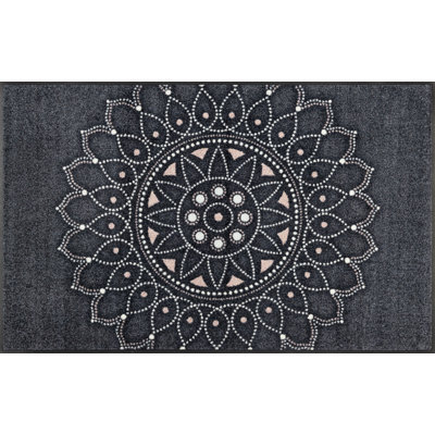 Purnima Non-Slip Floral Doormat