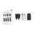 Empava Dual Zone 23.4 " Built-In and Freestanding 160 Bottle Wine Refrigerator