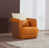 Orange/Brown Genuine Leather
