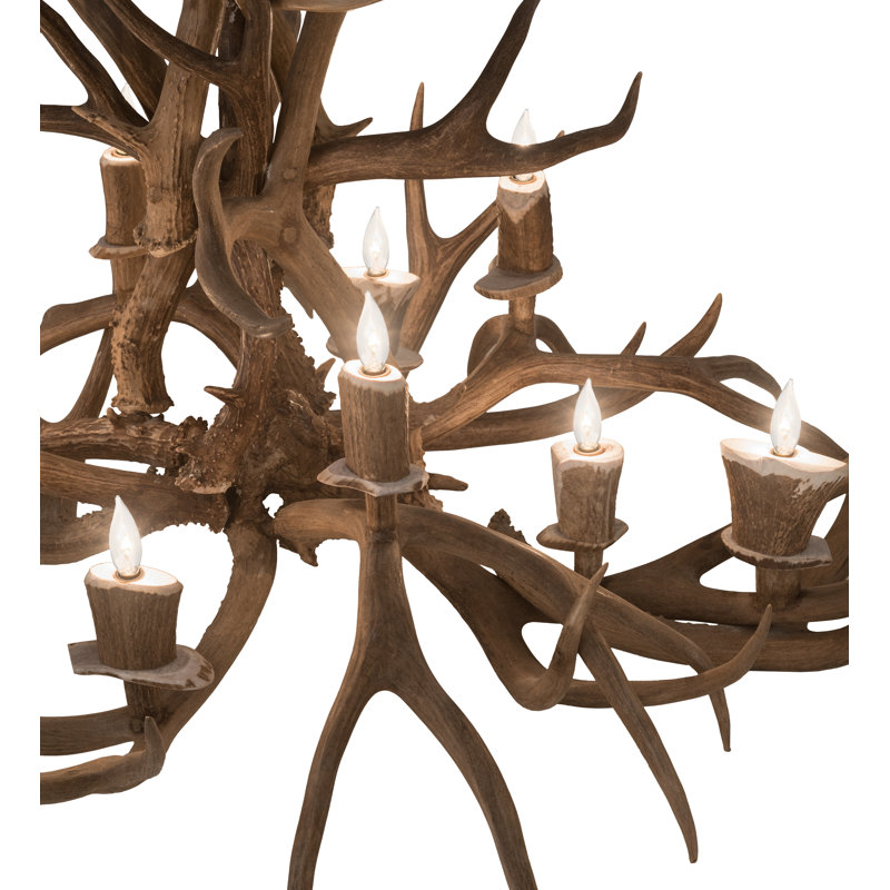 Rustic Lodge 10 - Light Chandelier