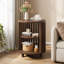 Table de chevet ronde avec tablette ouverte Yeva-363675041-353143593-354045574