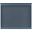 Armoire de salle de bain avec miroir - 35 po x 28 po, étagère spacieuse, charnière de porte, extérieur bleu, fixation murale avec option de rangement polyvalente-455901797