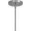 Luminaire suspendu lanterne rectangulaire 4 lumières Bernadea