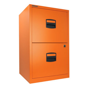 Bisley Steel 6-Drawer Under the Desk Multidrawer Storage Cabinet 