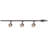 44'' 3 -Light Track Track Kit with Dimmable and Adjustable Head-47802317