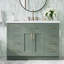 Ensemble de meuble-lavabo simple en bois massif 48 po avec lavabo en quartz blanc 1,5 po Tidworth-1239277151-1233697203
