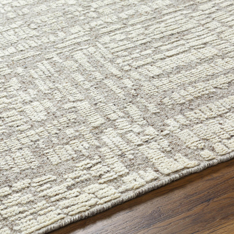 Rectangle Tunus Wool Area Rug, Rectangle 2' x 3'