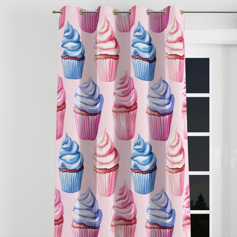 Rideaux obscurcissants Kids Desserts, Œillets dorés, L 52 po x L 120 po