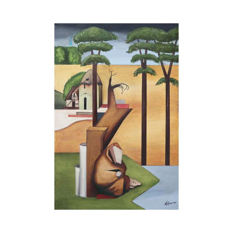 Temptation Of Saint Anthony by Alexander Trifonov - Wrapped Canvas Gallery-Wrapped Canvas Giclée