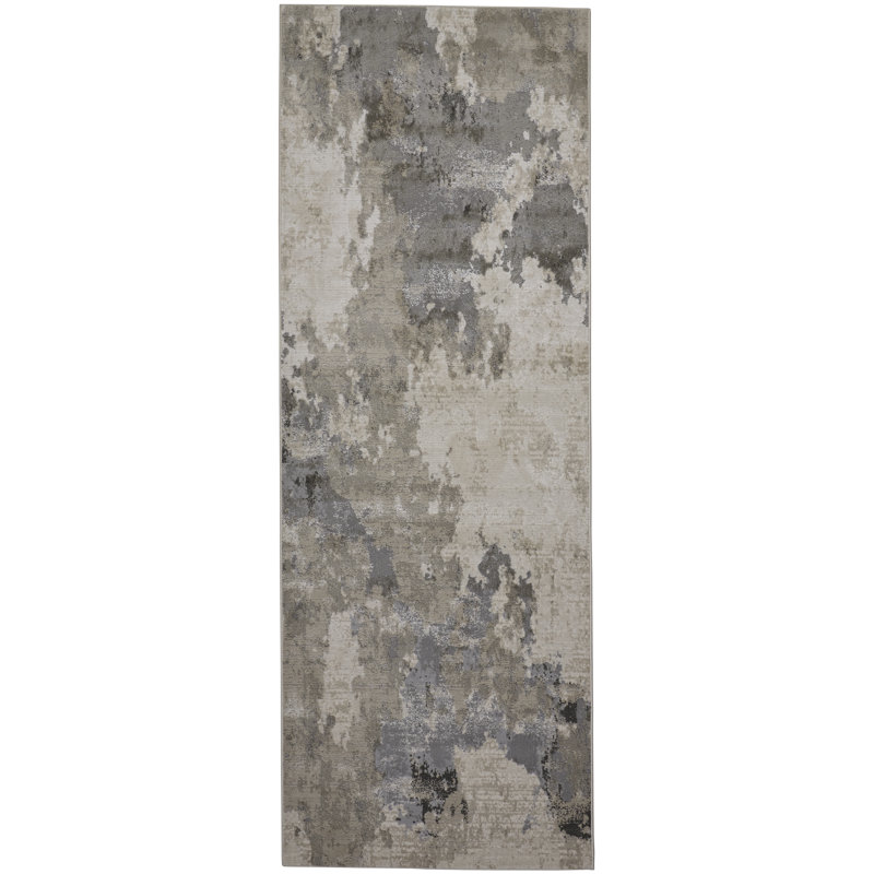 Performance Abstract Indoor Rug, Runner 2'10" x 7'10"
