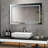Frameless Led Bathroom Mirror,3 Colors Dimmable,anti-fog,memory Function,wall Mounted Lighted Vanity Mirror-1287647287