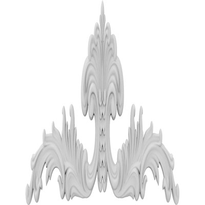 Edgerton H W D Composite Rosette Applique