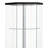 Glass 4-Shelf Curio Cabinet