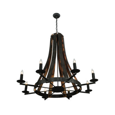Healey 8 - Light Chandelier