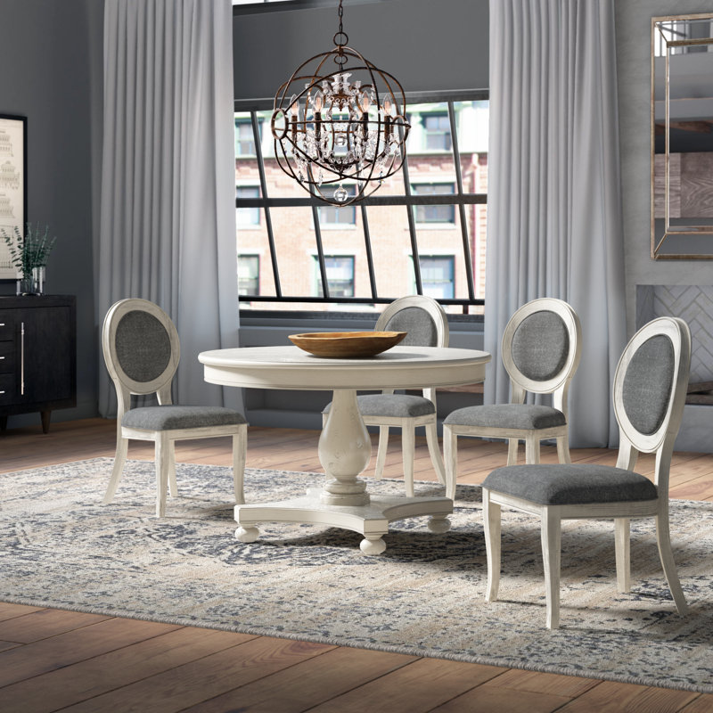 Ensemble de repas pour quatre personnes Aphrodite, Gris foncé