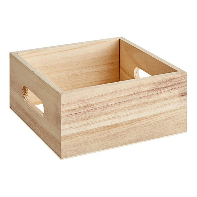 Choice Natural Wooden Display Crate / Condiment Caddy 39B2A5154D0B4EF3A4E55D6C79A1E932, Beige