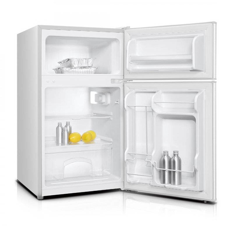 Mini réfrigérateur autoportante avec congélateur 3,1 pi. cu., Blanc