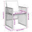 Outdoor Patio Dining Armchair with Cushion-745258289-745258295