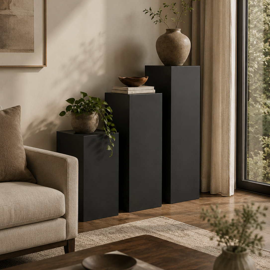 Delfina End Table, Black