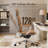 Genuine Leather Executive Chair, Swivel Ergonomic Office Chair, Home Desk Chair with Tilt Reclining, Alu-645790574