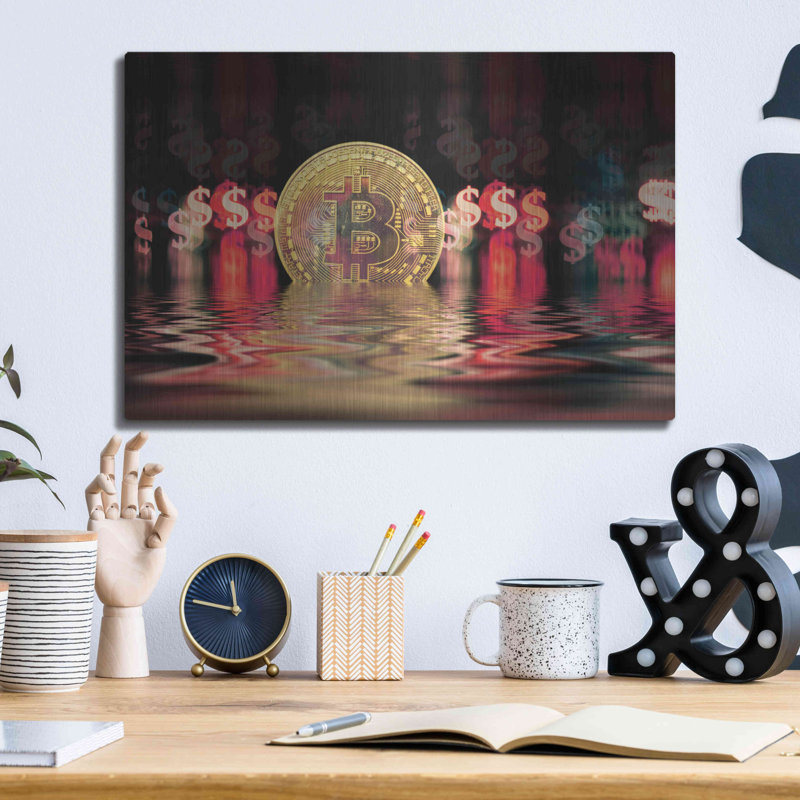 Luxe Art «Liquidité» par Andrea Haase, H 12 po x l 16 po