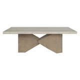 Ravenna 84" Concrete Transitional Dining Table In Natural Tone