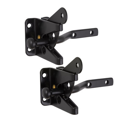 Self-Locking Metal Gate Lock